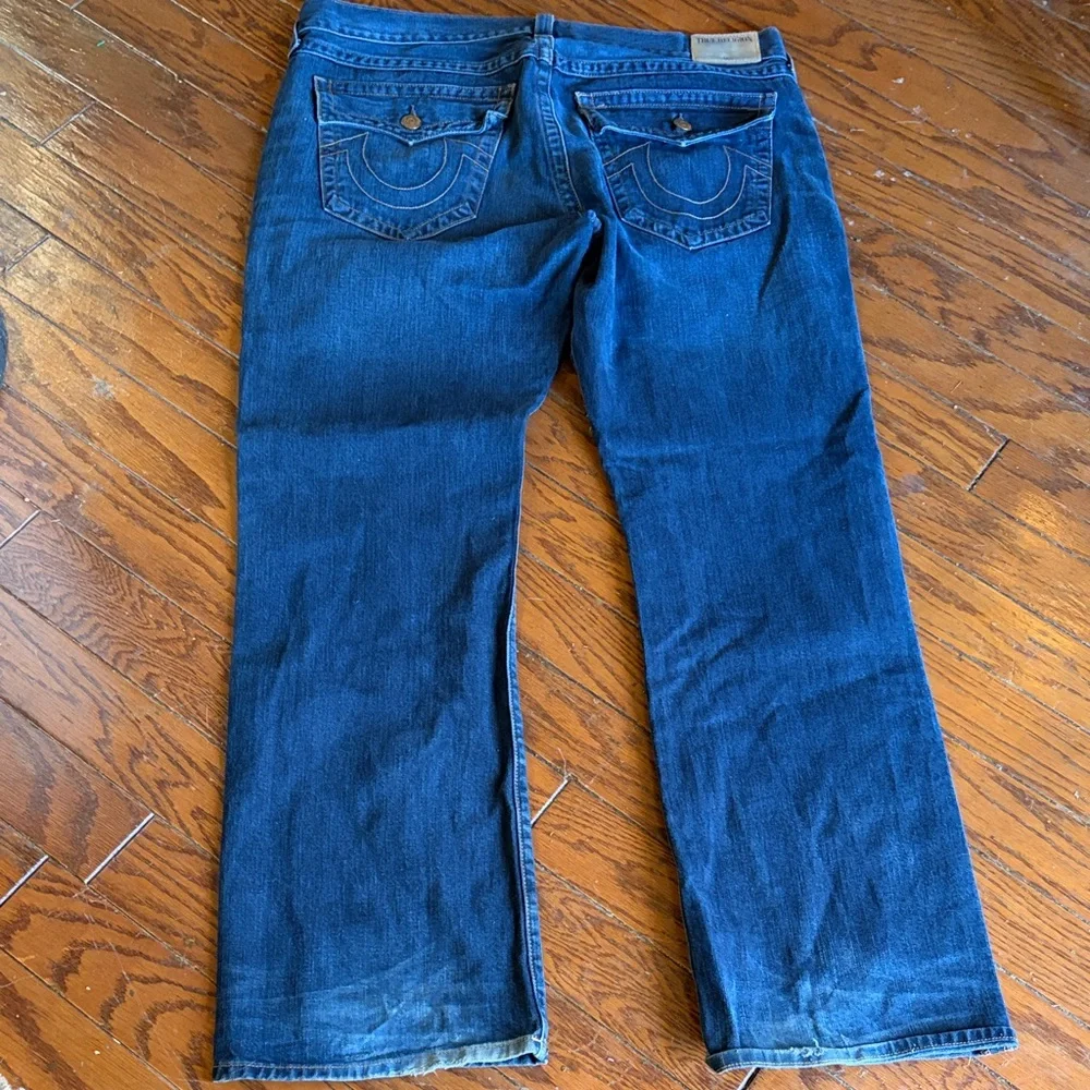 True Religion Men’s Indigo Straight Leg Jeans